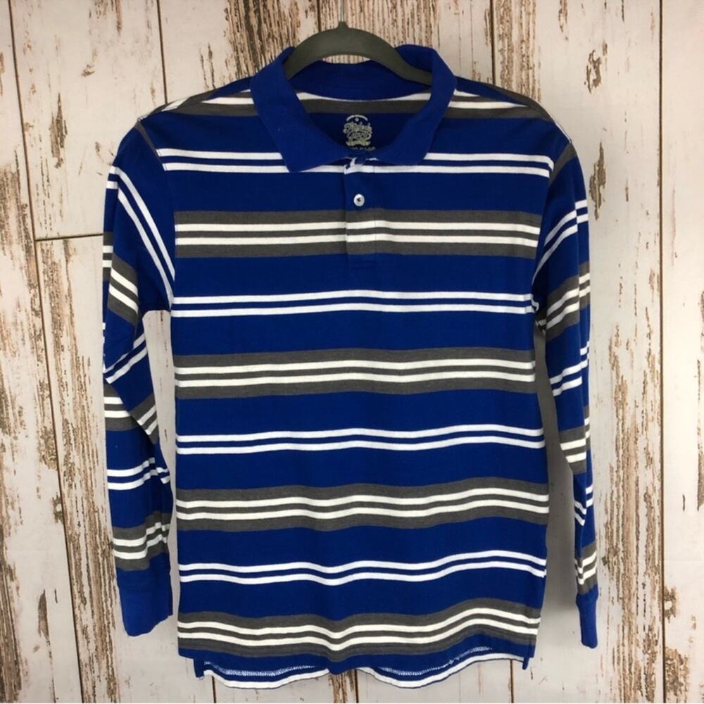 Faded Glory Long Sleeve Polo, Size XL 14/16. In like new condition!